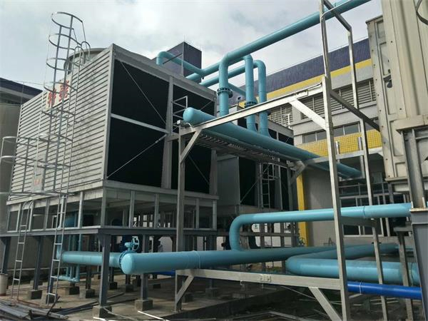 如何清洗密閉式冷卻塔形成的水垢,工業冷卻塔,密閉式