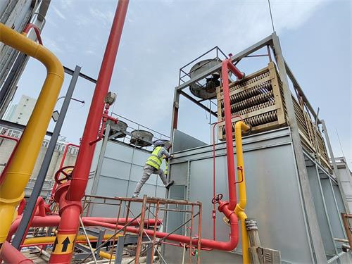 閉式冷卻塔出水溫度過高原因,冷卻塔出水溫度過高解決方法