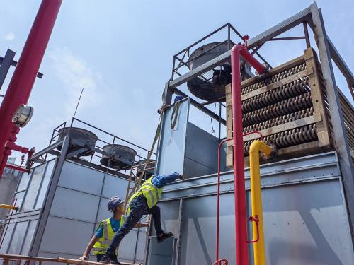 冷卻塔出水溫度過高的原因,冷卻塔出水溫度過低